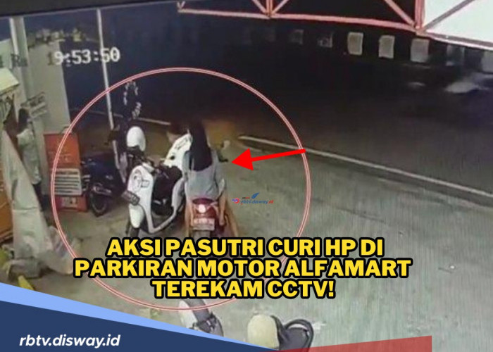 Penampakan Pasutri Curi HP di Parkiran Alfamart yang Terekam CCTV, Ini Pengakuanya Saat Ditangkap Polisi 