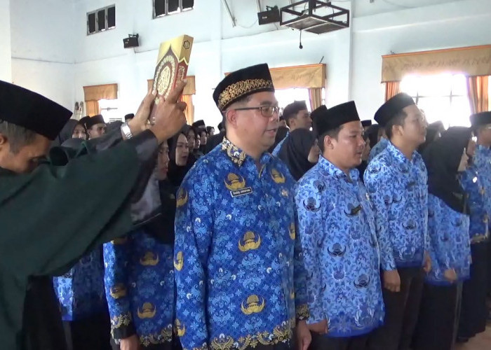 124 Orang ASN di Kepahiang Dilantik Jadi Guru Fungsional, Otomatis Tunjangan Naik