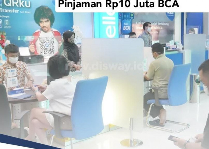 Pinjaman Rp 10 Juta BCA 2024 Pakai KTP, Ada KUR hingga Pinjaman Online 