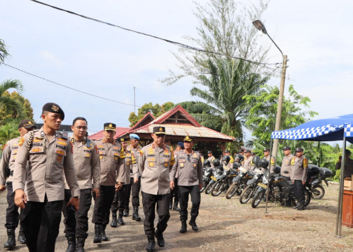 Kapolda Bengkulu Cek Kesiapan Polres Seluma, KPU Gencar Simulasi Pemungutan Suara Cegah PSU