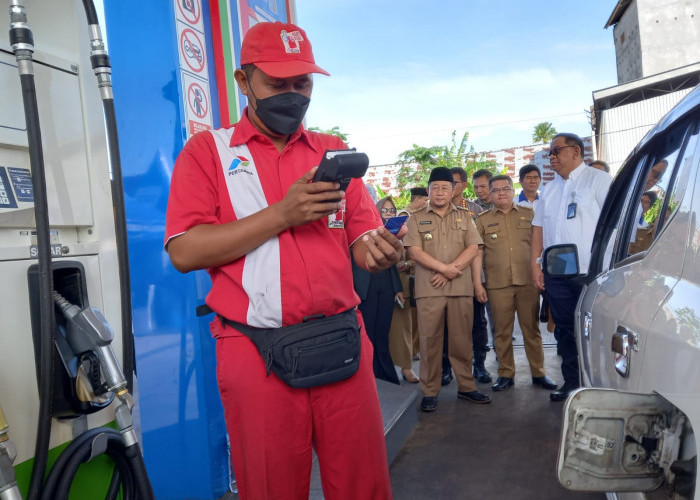 Pembelian BBM dengan Barcode Berlaku, Pendaftar MyPertamina Bengkulu Kalahkan Kota Besar