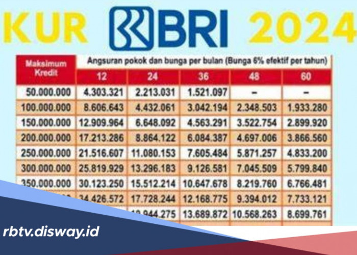 Berapa Angsuran Pinjaman KUR BRI Rp 35 Juta? Cicilan Mulai Rp 700 Ribuan, Cek Tenor dan Syarat Pengajuan