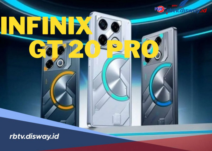 Resmi Rilis di Indonesia, Ini Spesifikasi HP Infinix GT 20 PRO RAM 12 GB Seharga Rp4 Jutaan 