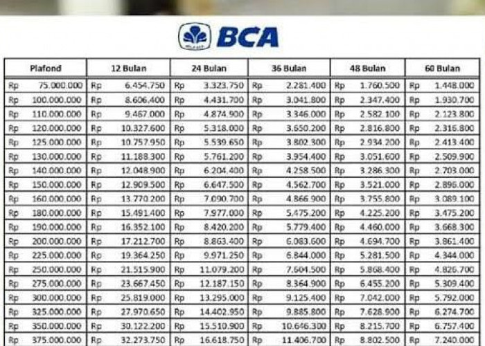 Cara Mengajukan KUR BCA Tanpa Agunan Terbaru 2024, Pilih Produk Pinjaman Maksimal Rp50 Juta