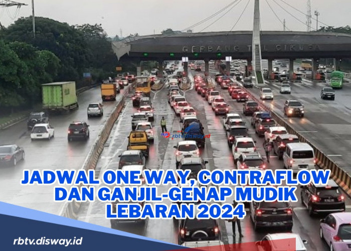 Lengkap! Simak Jadwal One Way, Contraflow dan Ganjil-Genap Mudik Lebaran 2024