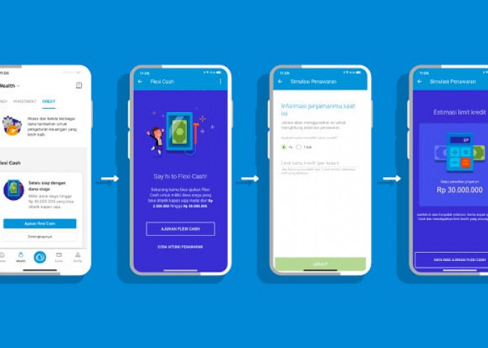 Cara Pinjam Uang di Bank Digital Jenius Fleksi Cash, Plafon Pinjaman Rp200 Juta Bunga Rendah