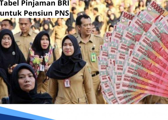 Tabel Pinjaman BRI untuk Pensiunan PNS, Bisa Cair Rp 10-50 Juta, Syaratnya Punya SK dan Buku Tabungan