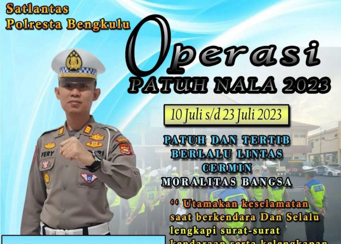 14 Hari Operasi Patuh Nala Mulai 10 Juli, Berikut 15 Pelanggaran yang Bakal Ditilang