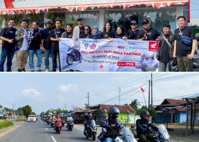 Pererat Silatuhrahmi Astra Motor Bengkulu Gelar Rolling City Bersama Media Partner