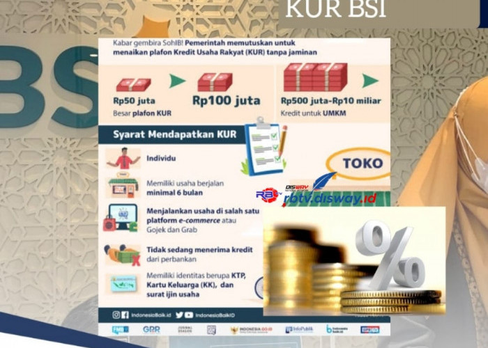 KUR BSI Online 2024, Pinjaman Rp 50 Juta Bebas Bunga dan Ini Link Pengajuannya 