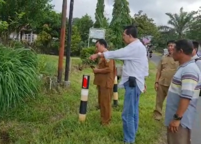 Jaringan Irigasi Kemumu Bakal Diperbaiki, Tantawi Dali Cek Lokasi