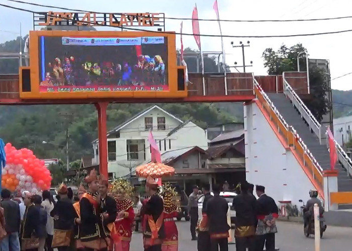 Satu-satunya di Provinsi Bengkulu, Jembatan Penyeberangan Orang hanya Ada di Sini 