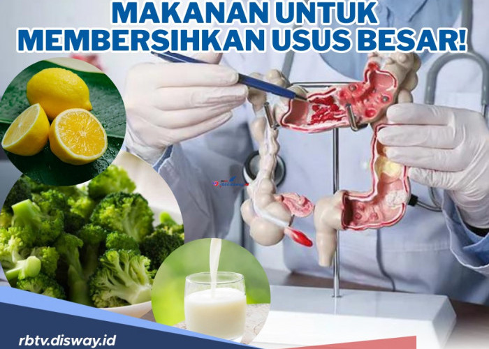 Makanan untuk Membersihkan Usus Besar! Pencernaan Jadi Makin Lancar Tanpa Khawatir Masalah Usus Kotor