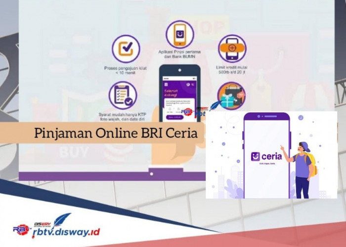 Pinjaman Online BRI Ceria Langsung Cair, Pinjam Rp 5 Juta Tidak Perlu Jaminan dan Bisa Dicicil Selama 12 Bulan