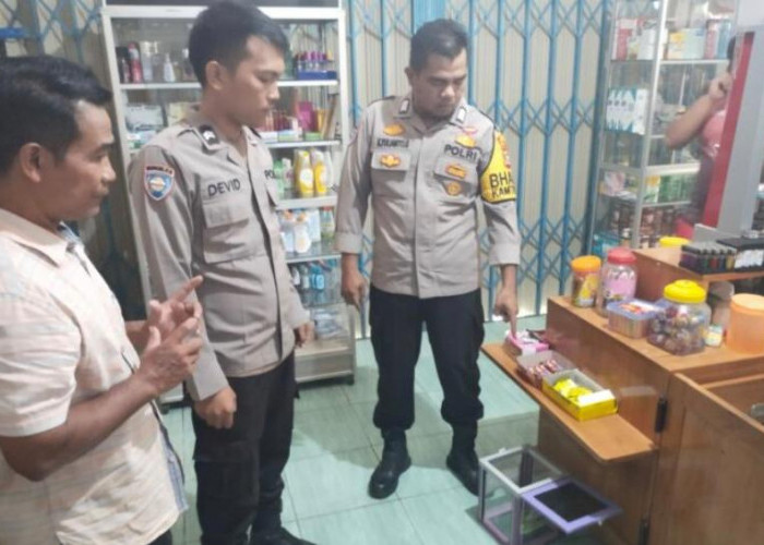 Bobol Warung, Rokok hingga Kotak Amal Digondol Pencuri