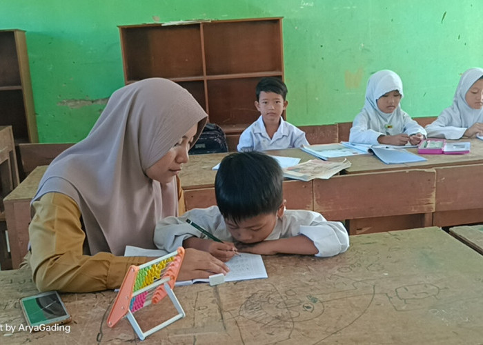 Sedihnya Guru SDN 116 Seluma, Tahun Ajaran Baru Hanya Menerima 1 Murid