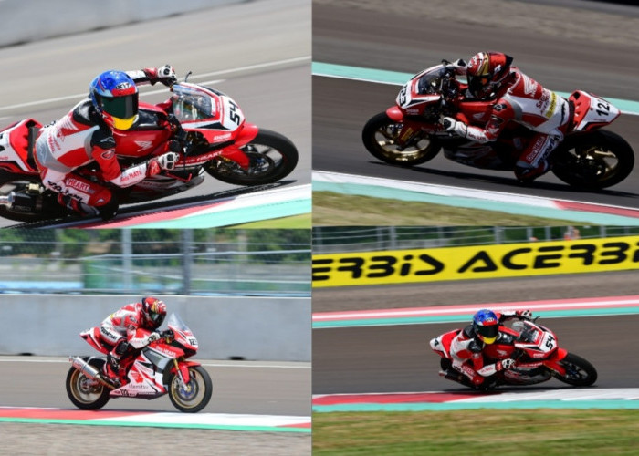 Kondisi Prima, Pebalap Astra Honda Targetkan Podium pada Mandalika Racing Series