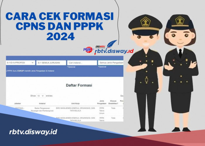 Dibuka untuk Fresh Graduate! Begini Cara Cek Formasi CPNS dan PPPK 2024