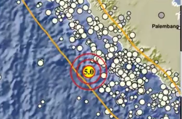 Kurun Waktu Satu Minggu, Enggano 5 Kali Diguncang Gempa Bumi