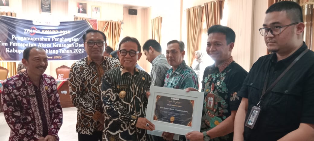 9 OPD Kepahiang Dapat TPKAD Award