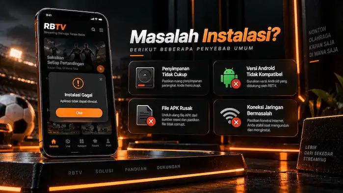 Tidak Bisa Diinstal